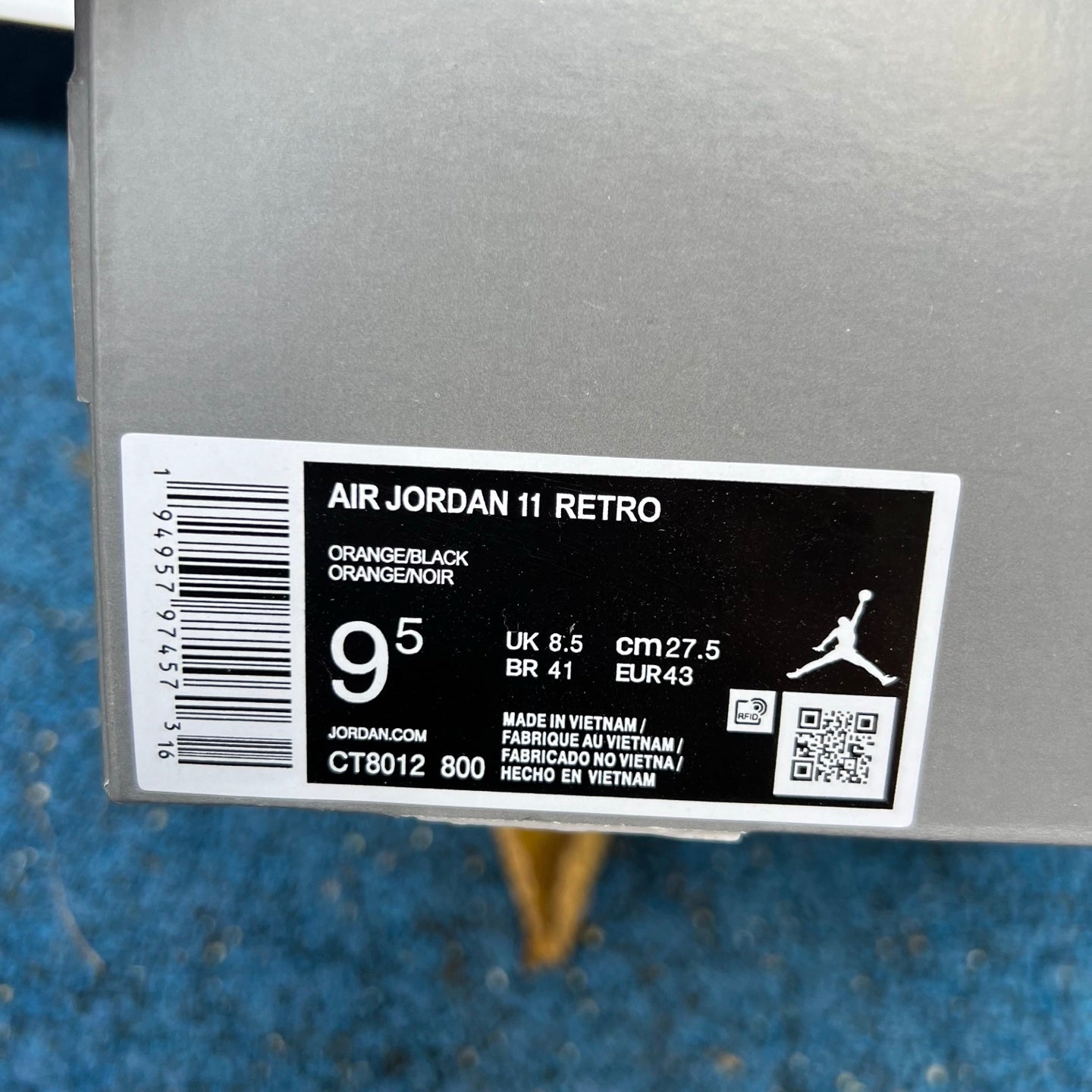 Air Jordan 11 Retro CT8012-800 - Nike x Jordan