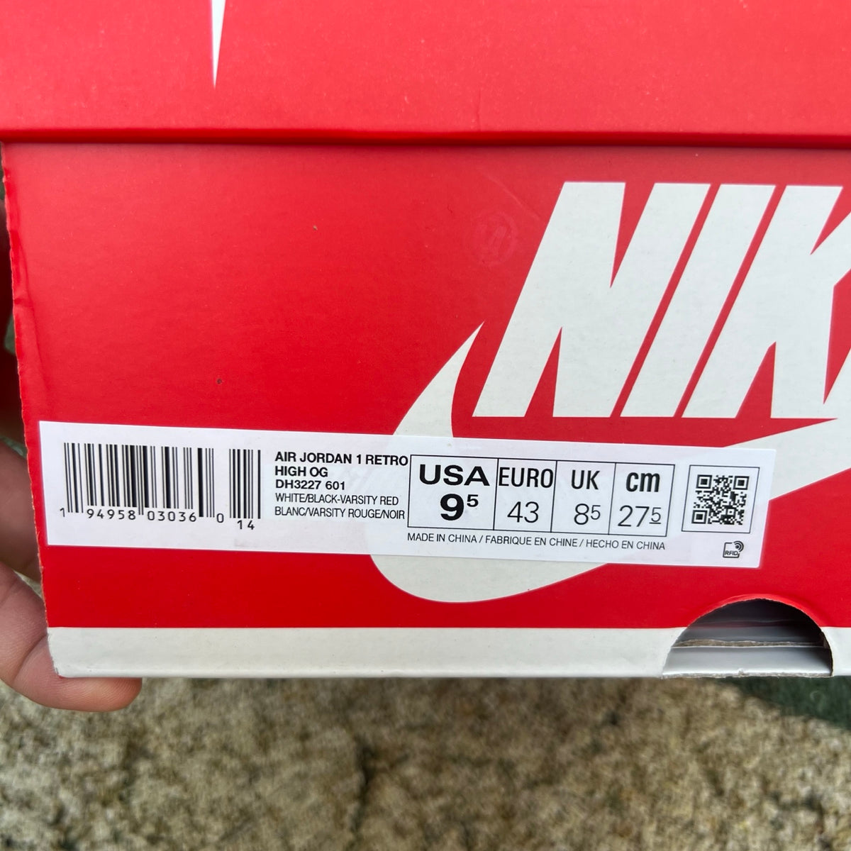 Nike Air Jordan 1 Retro High OG SP Fragment x Travis Scott sneakers in black and brown with signature design details.