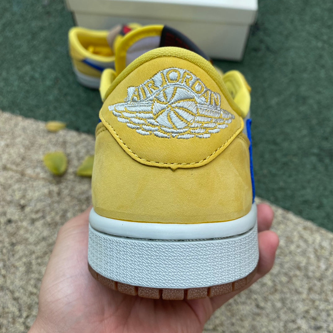 Nike Air Jordan 1 Retro Low OG SP Travis Scott Canary (Women's) DZ4137-700