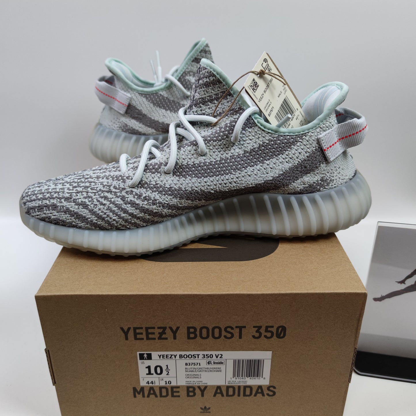 Adidas Originals Yeezy Boost 350 V2 "Blue Tint" B37571-2021 - Nike x Jordan