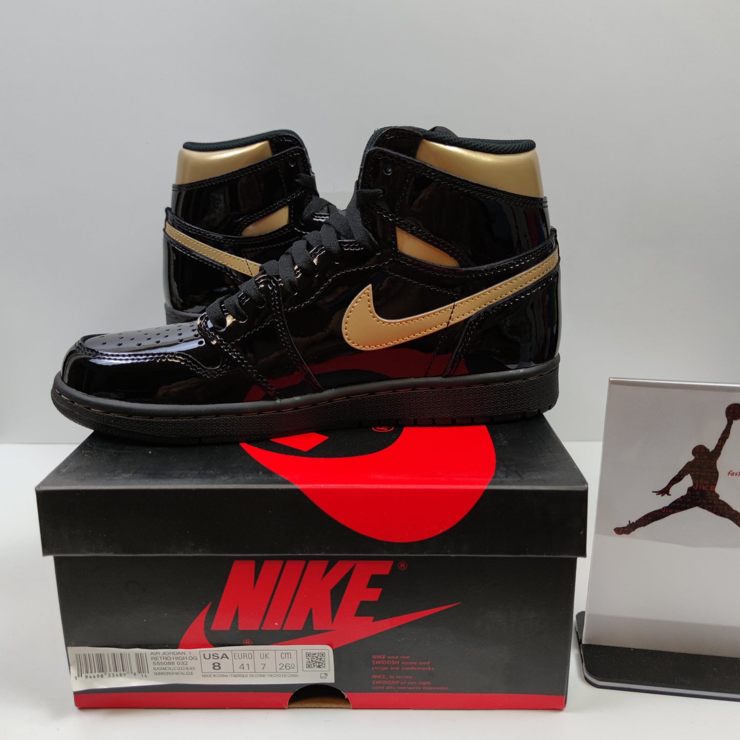 Air Jordan 1 Retro High OG "Black Gold" 555088-032 - Nike x Jordan