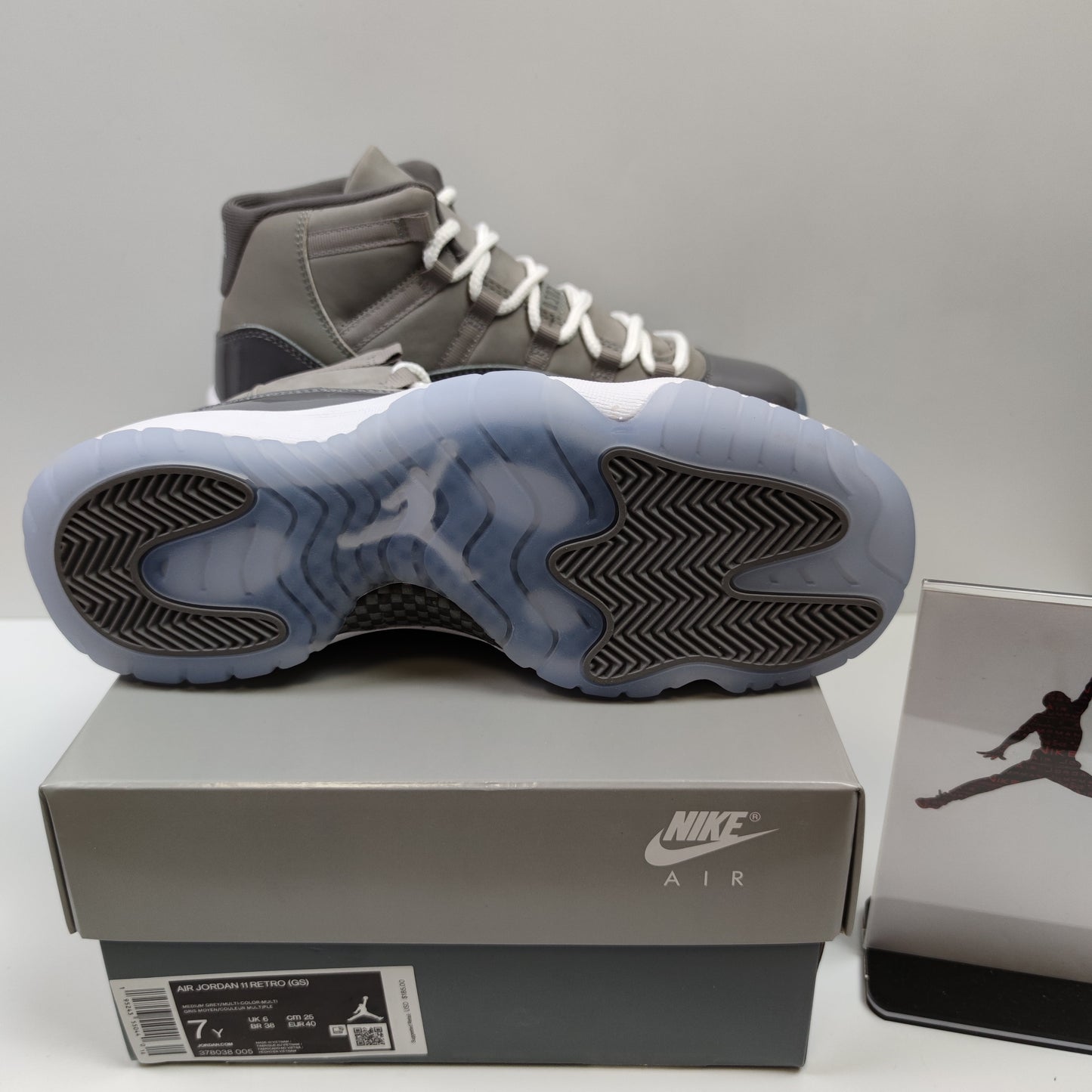 Air Jordan 11 Retro (GS) "Cool Grey" 378038-005 - Nike x Jordan