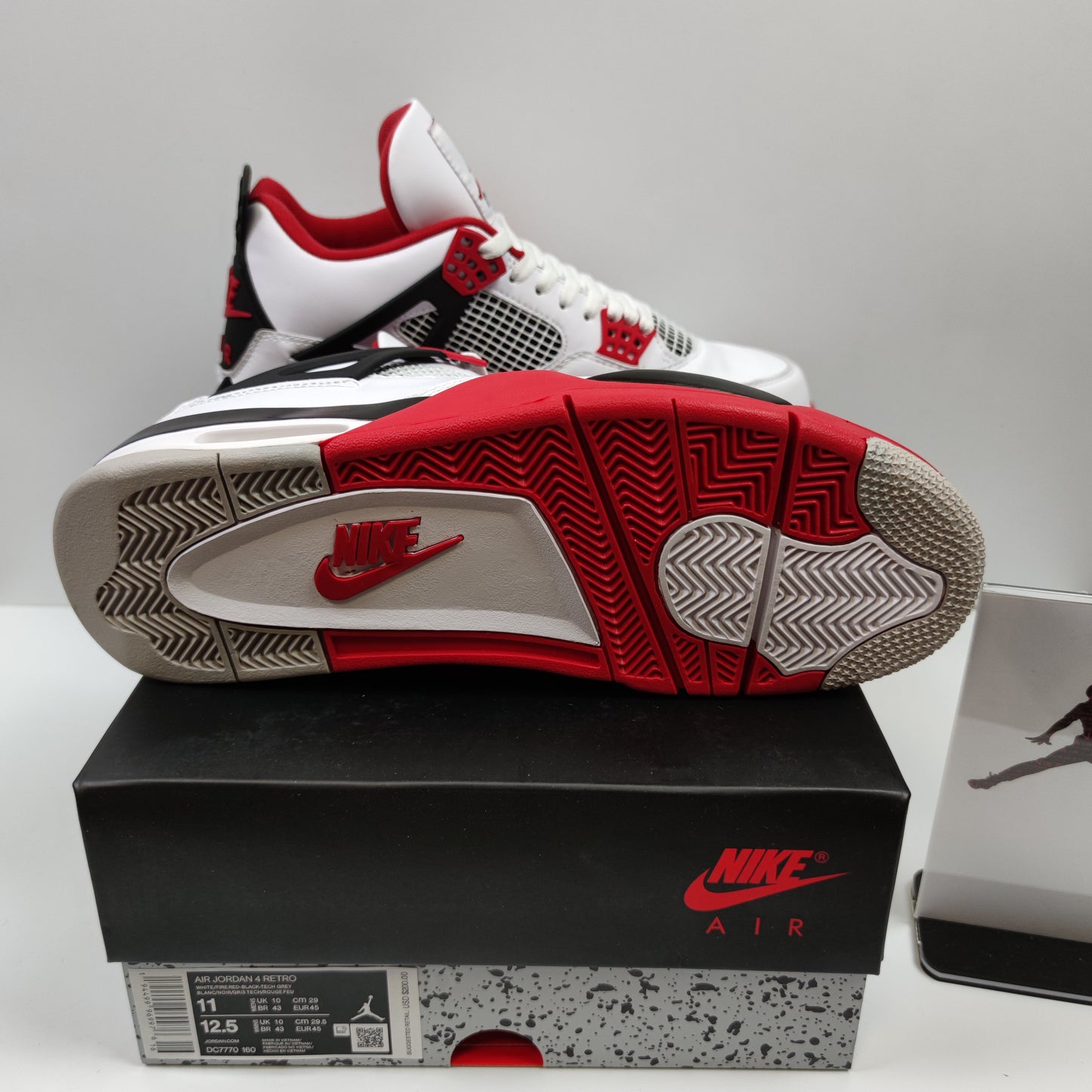 Air Jordan 4 Retro "Fire Red" DC7770-160 - Nike x Jordan