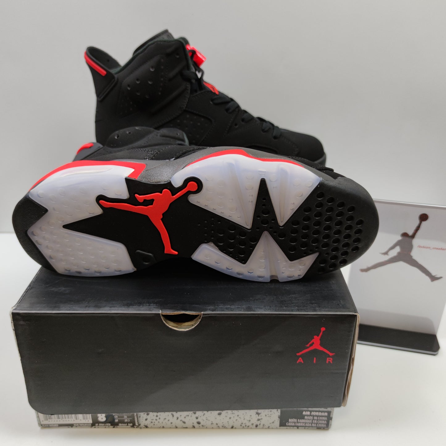 Air Jordan 6 Black Infrared 384664-060 - Nike x Jordan
