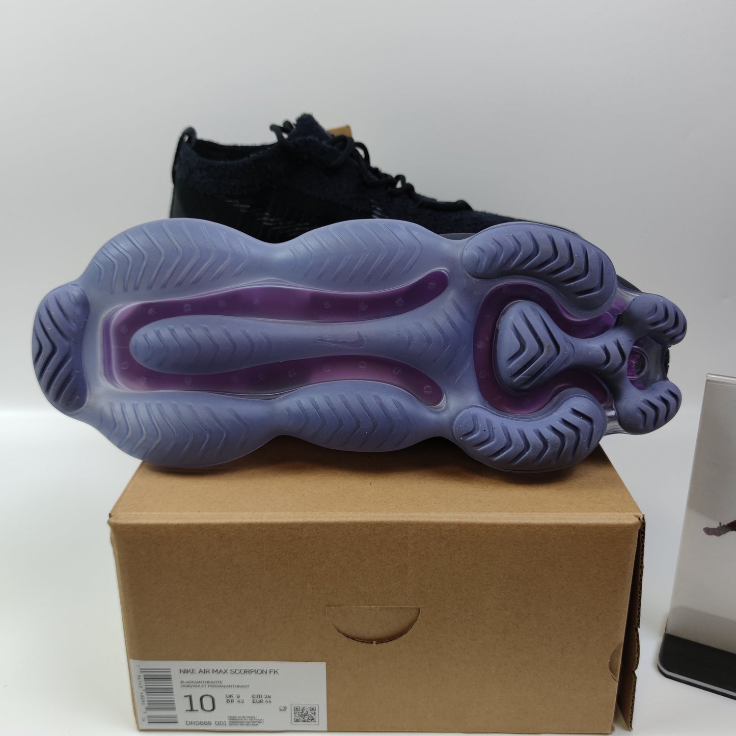 Nike Air Max Scorpion FK "Black and Persian Violet" DR0888-001 - Nike x Jordan