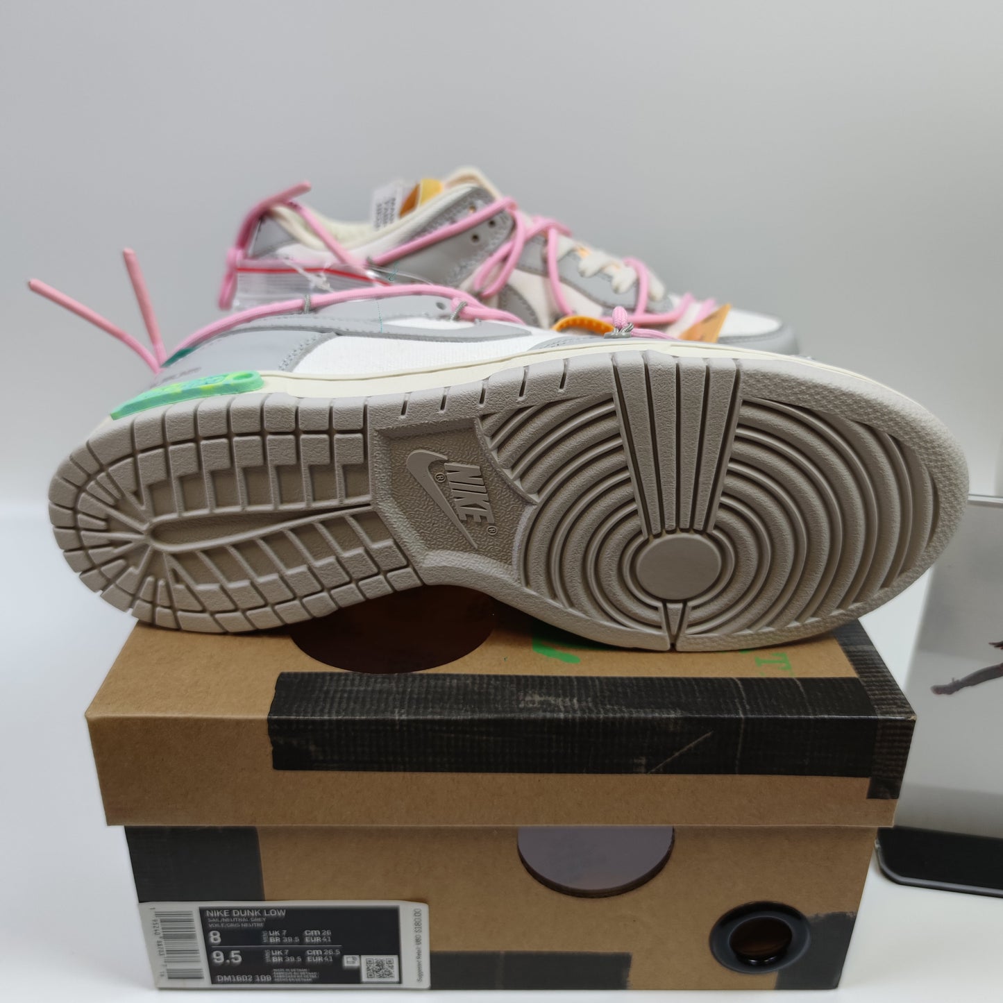 Off-White x Nike Dunk Low "The 50" NO.9 DM1602-109 - Nike x Jordan