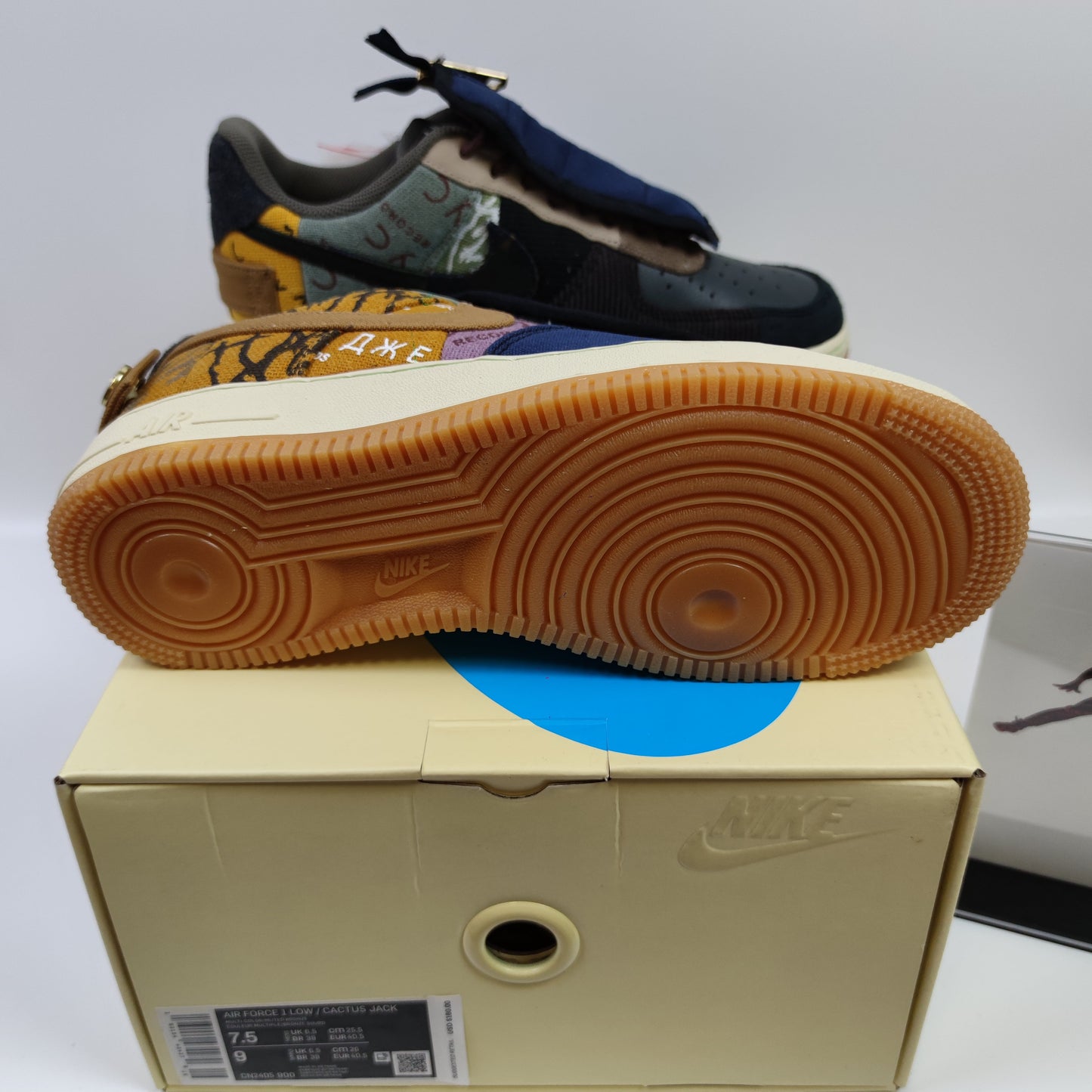 Travis Scott x Nike Air Force 1 Cactus Jack TS CN2405-900 - Nike x Jordan