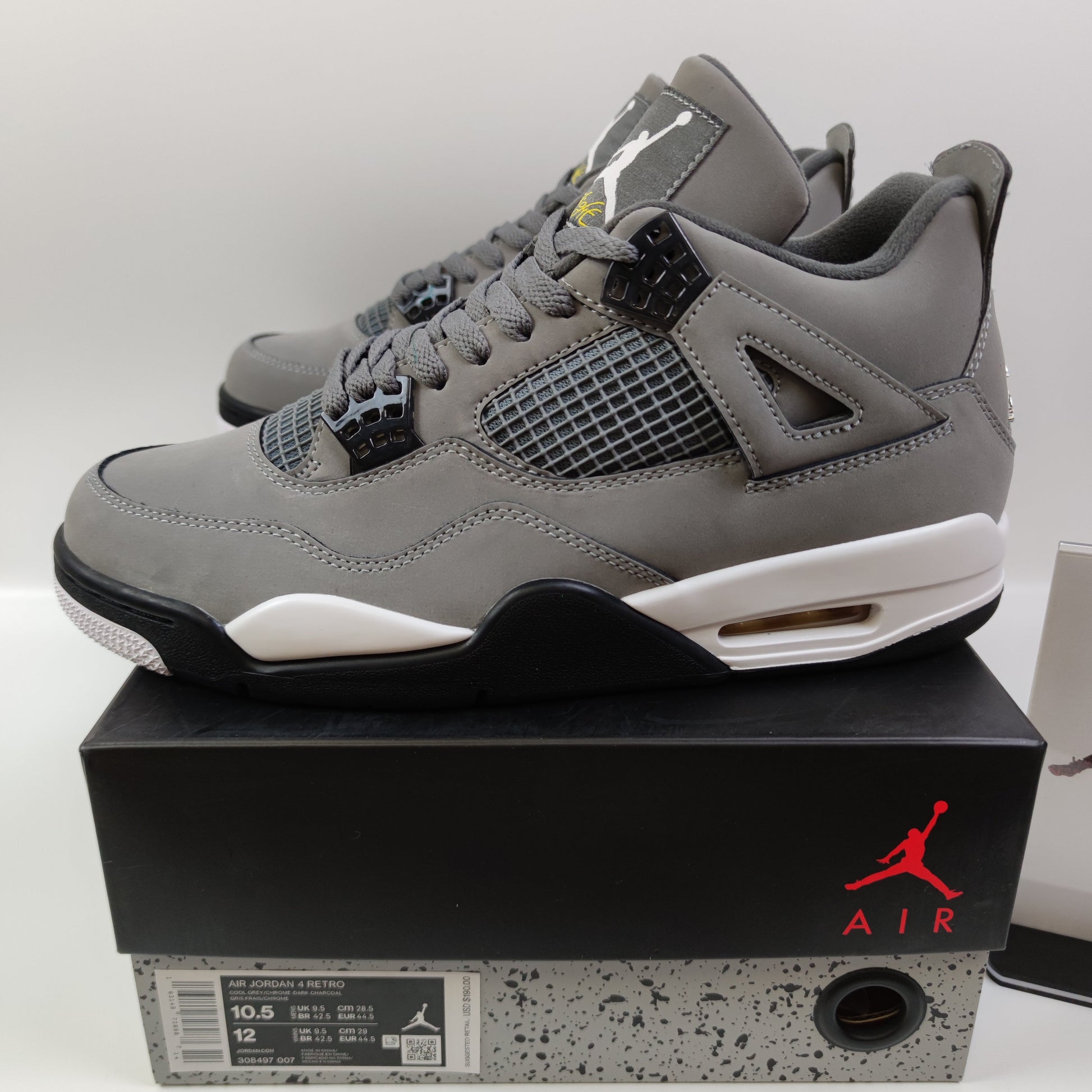 Air Jordan 4 Retro Cool Grey 308497-007 - Nike x Jordan