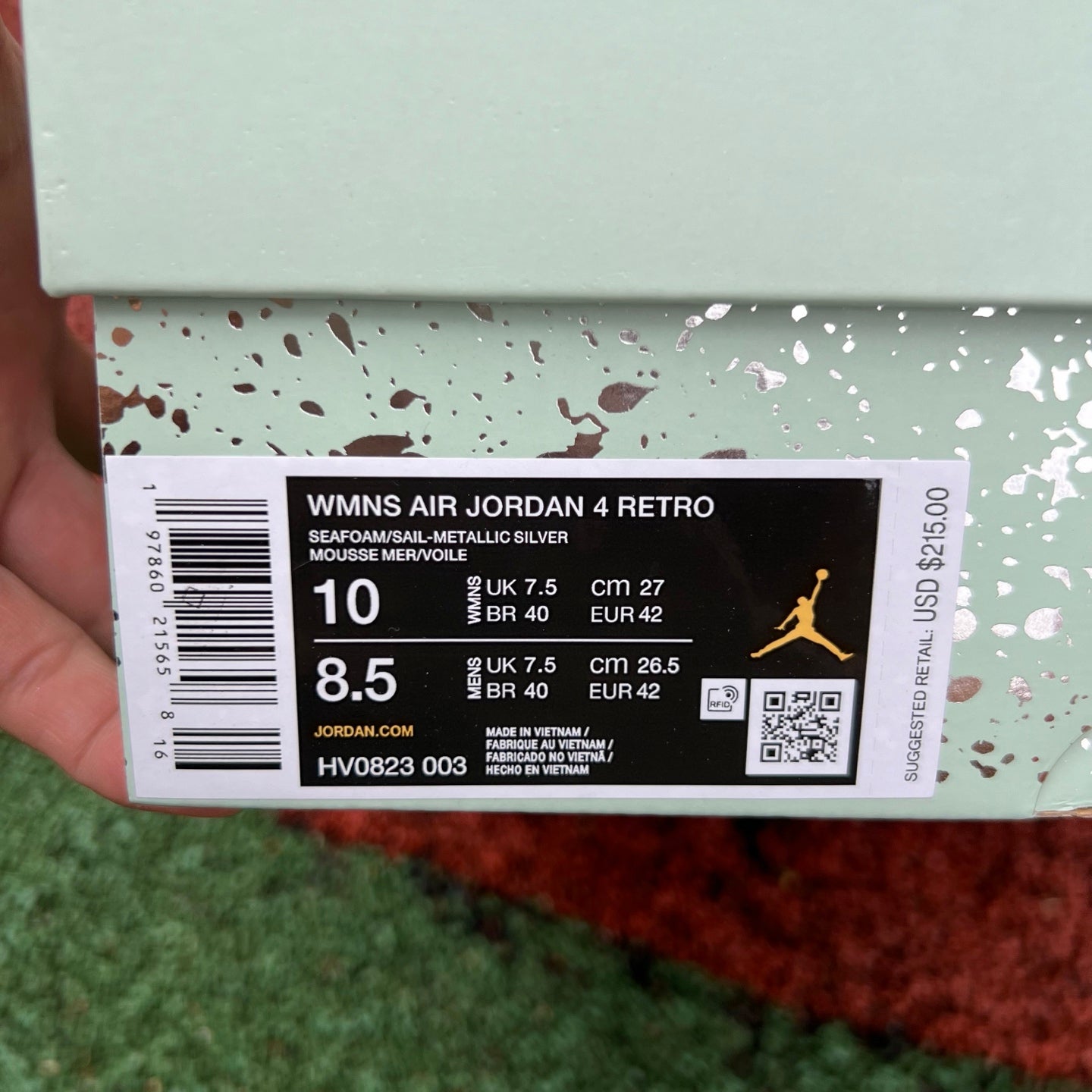 Air Jordan 4 Retro "Seafoam" HV0823-003 - Nike x Jordan