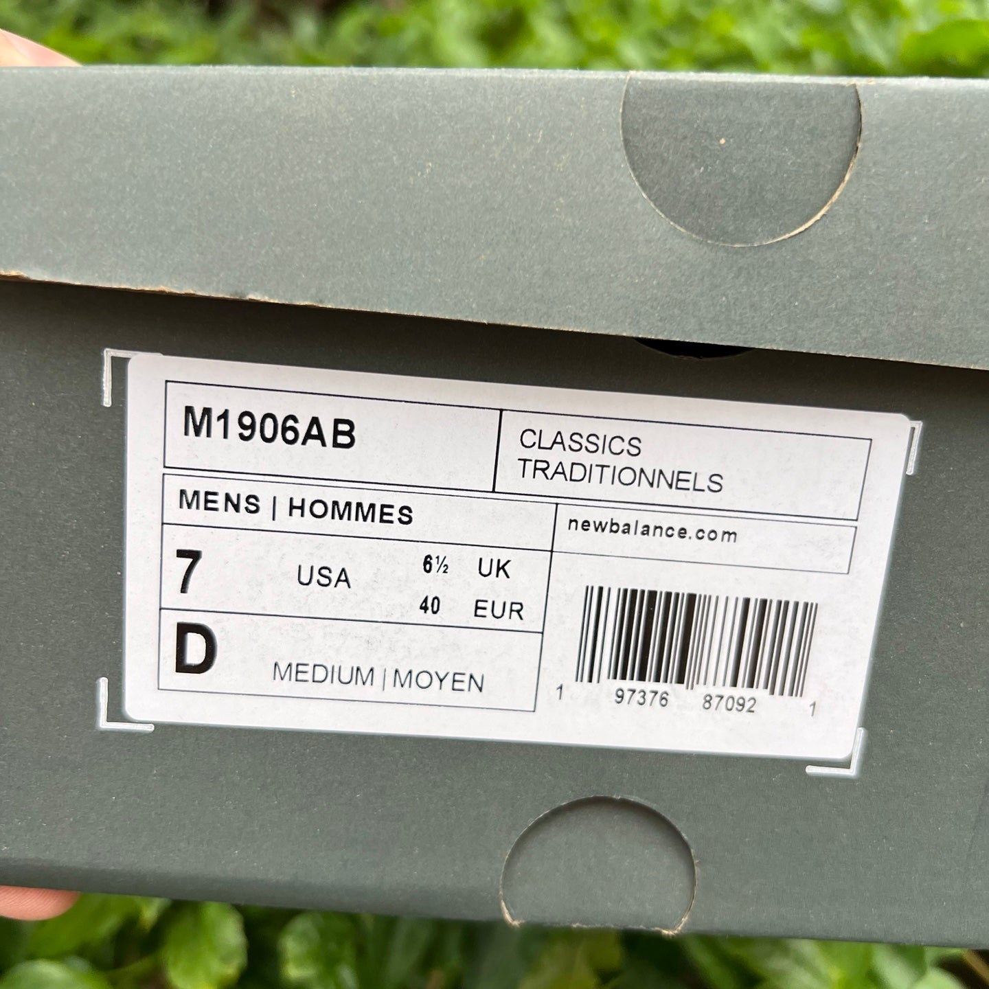 New Balance 1906A Sea Salt Astro Dust M1906AB - Nike x Jordan