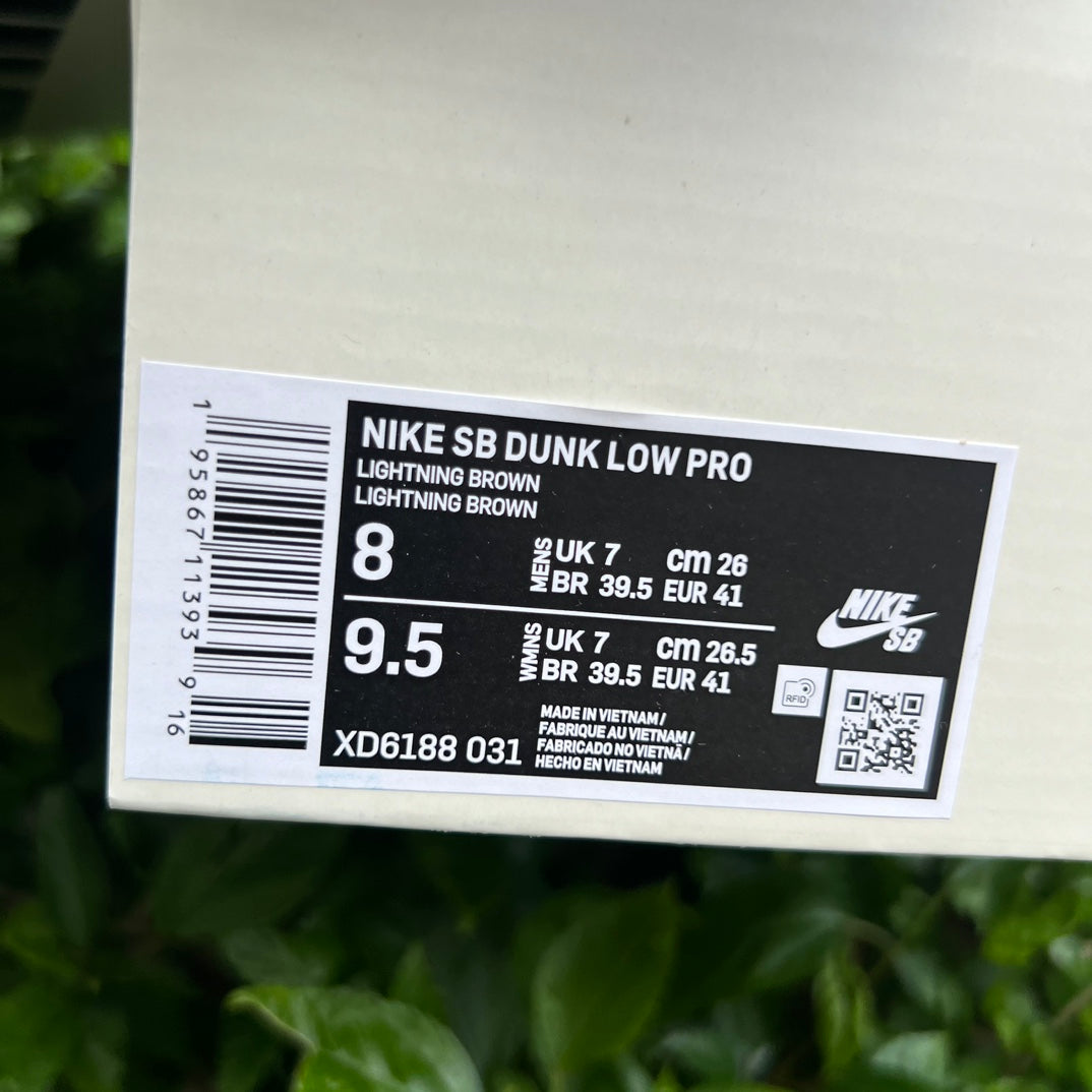 Nike SB Dunk Low Pro x Fragment XD6188-031 - Nike x Jordan