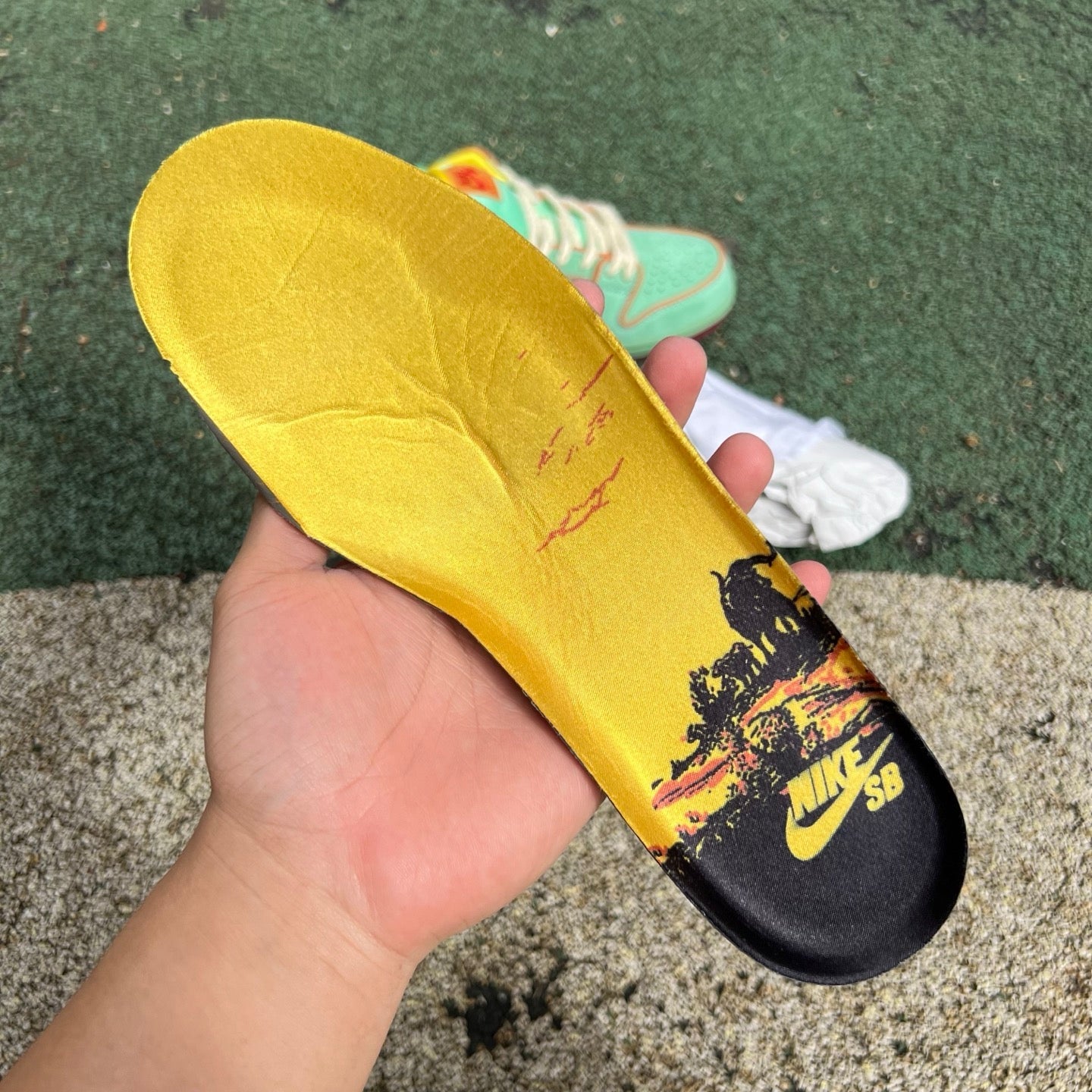 Nike SB Dunk Low "Shenron" HF3058-300 - Nike x Jordan