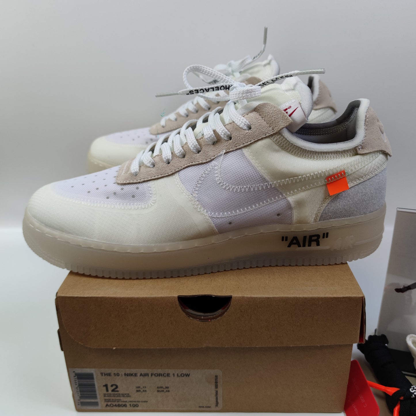 Off-White x Nike Air Force 1 Low Virgil The Ten AO4606-100 - Nike x Jordan