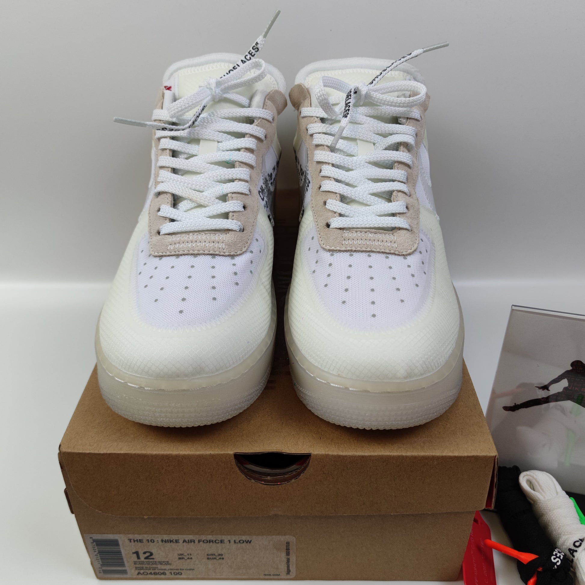 Off-White x Nike Air Force 1 Low Virgil The Ten AO4606-100 - Nike x Jordan