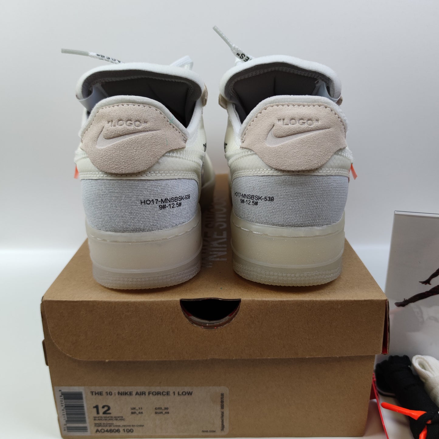 Off-White x Nike Air Force 1 Low Virgil The Ten AO4606-100 - Nike x Jordan