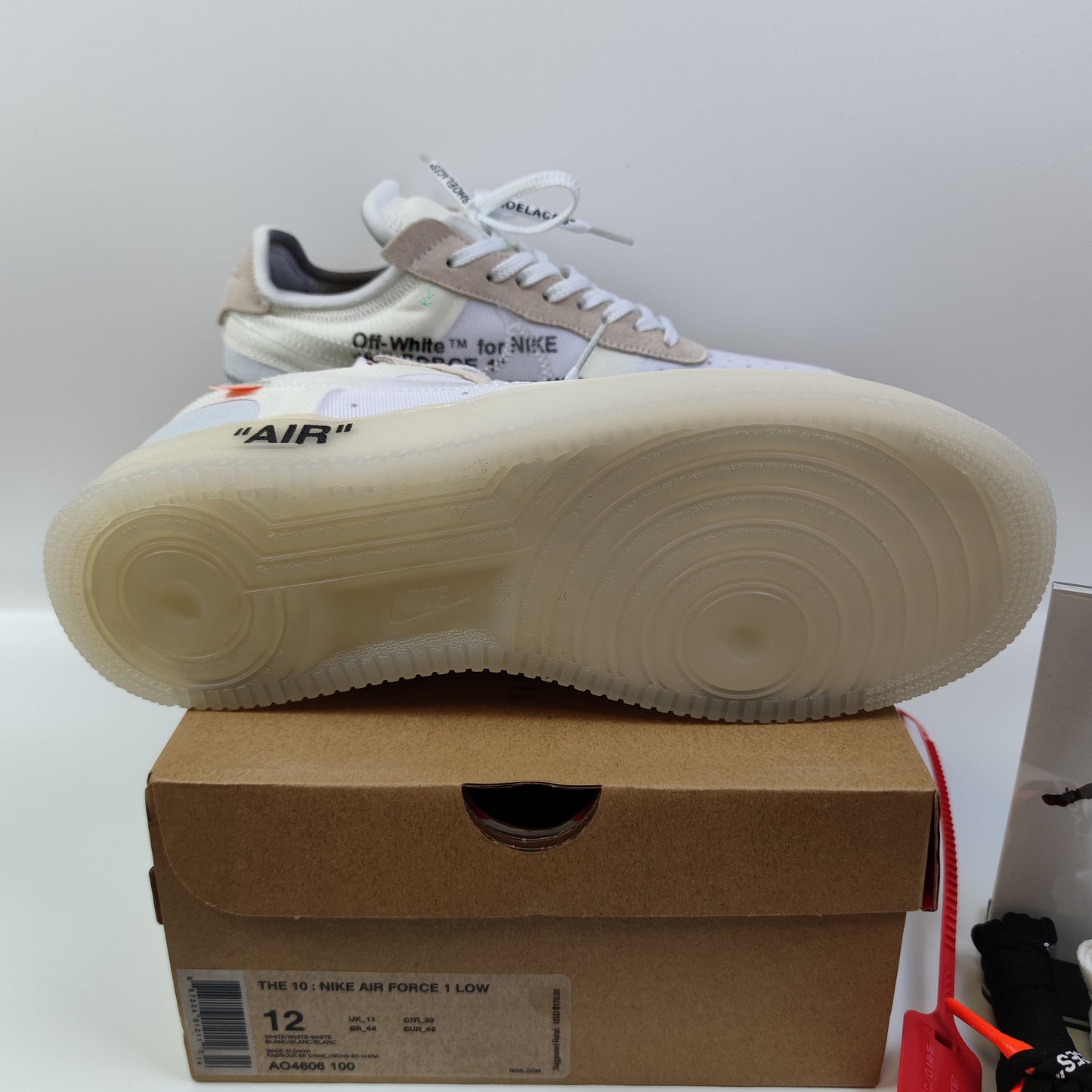 Off-White x Nike Air Force 1 Low Virgil The Ten AO4606-100 - Nike x Jordan
