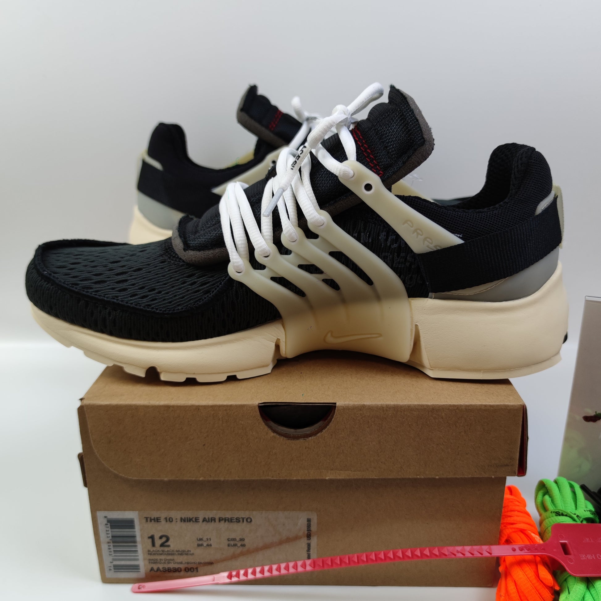 Off-White x Nike Air Presto The Ten AA3830-001 - Nike x Jordan