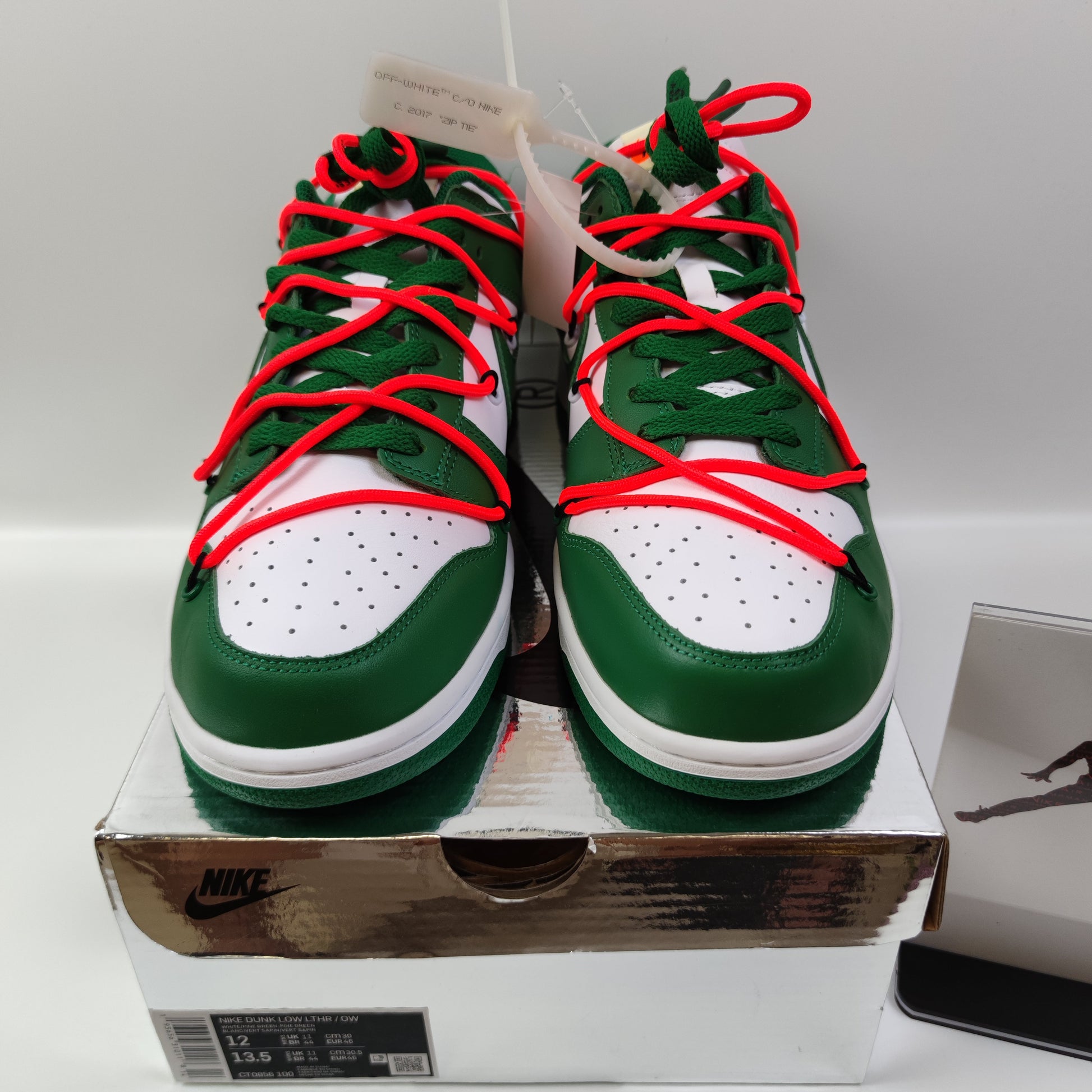 Off-White x Nike Dunk Low LTHR OW CT0856-100 - Nike x Jordan