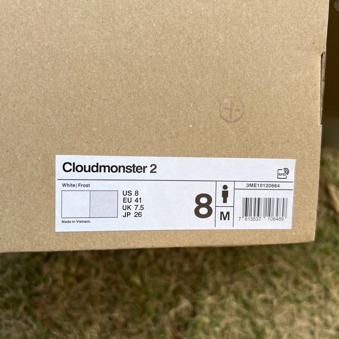 On Running Cloudmonster 2 White Frost 3ME10120664 - Nike x Jordan