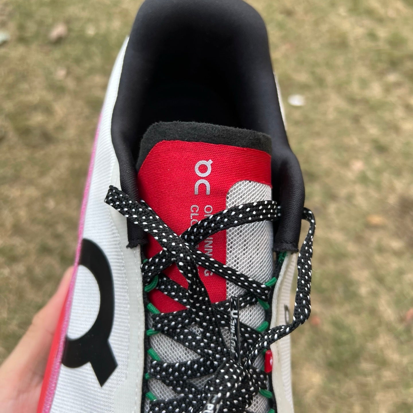 On Running Cloudmonster 2 Ivory Silver Red 3ME10122906 - Nike x Jordan