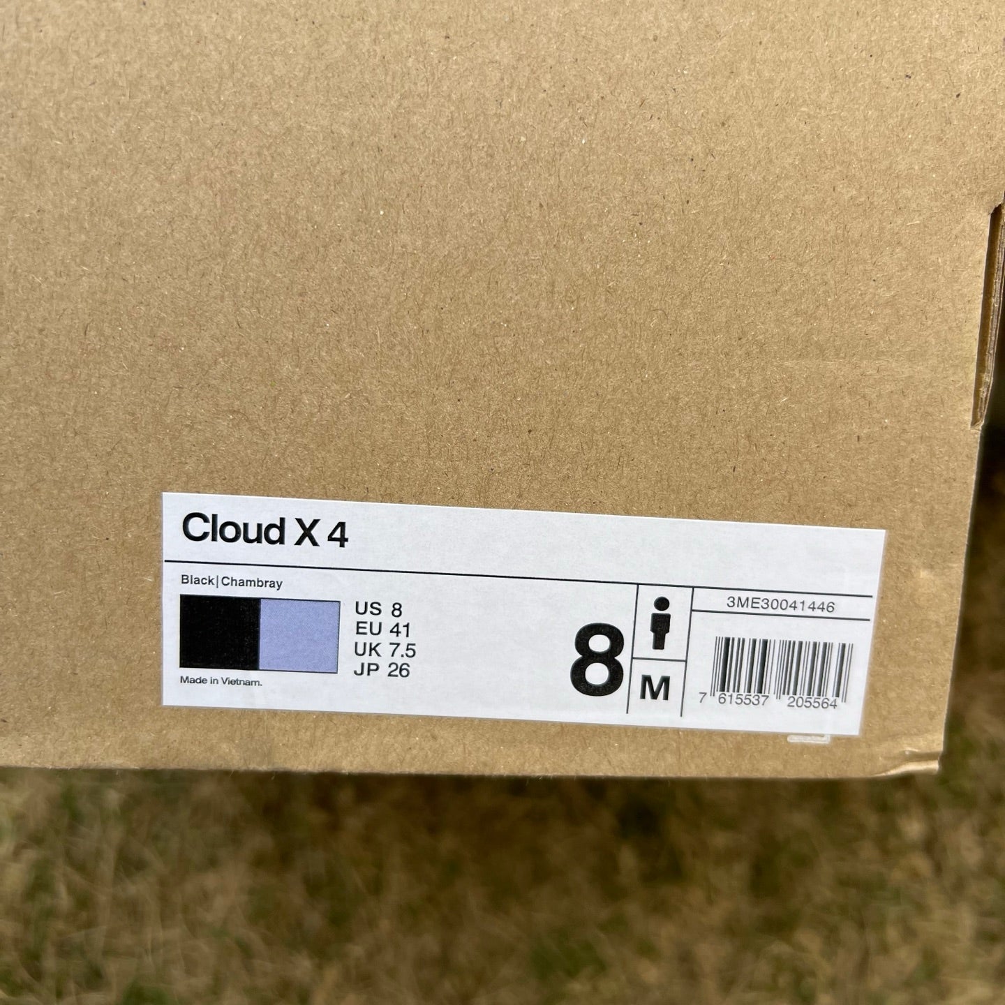 On Running Cloud X 4 Black Chambray 3ME30041446 - Nike x Jordan