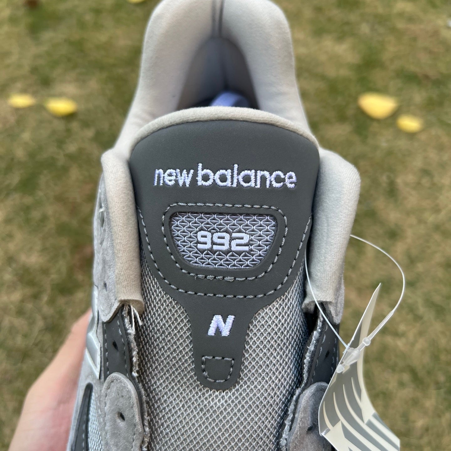 New Balance 992 MiUSA Grey Silver Metallic U992GY - Nike x Jordan