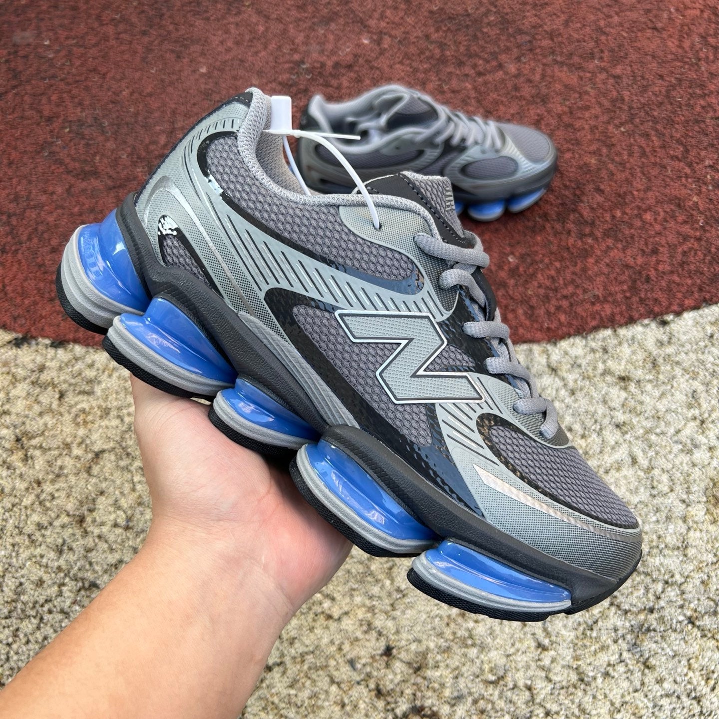 New Balance Abzorb 2000 Faded Black Blue U20009MI - Nike x Jordan