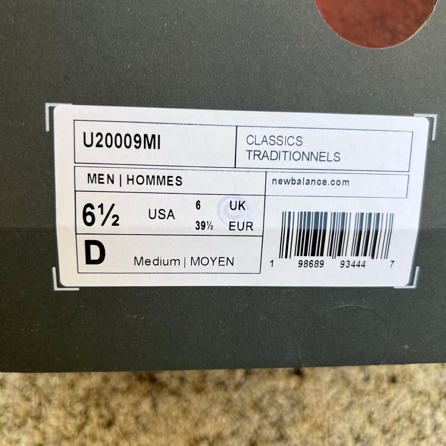 New Balance Abzorb 2000 Faded Black Blue U20009MI - Nike x Jordan