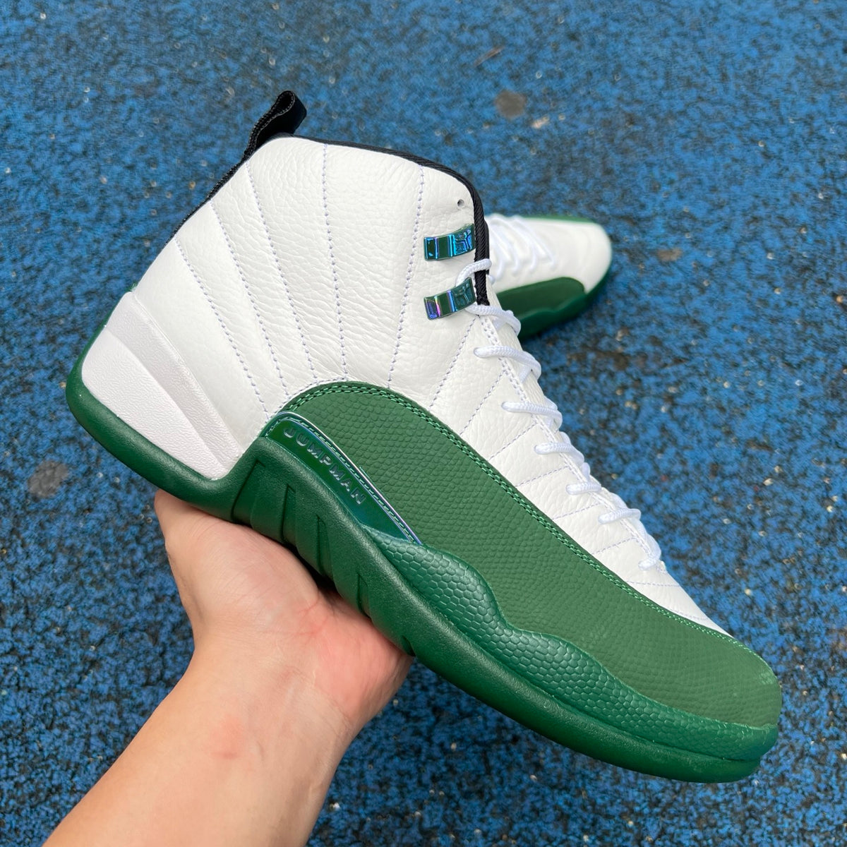 Air Jordan 12 Retro Bucks Gorge Green CT8013-103