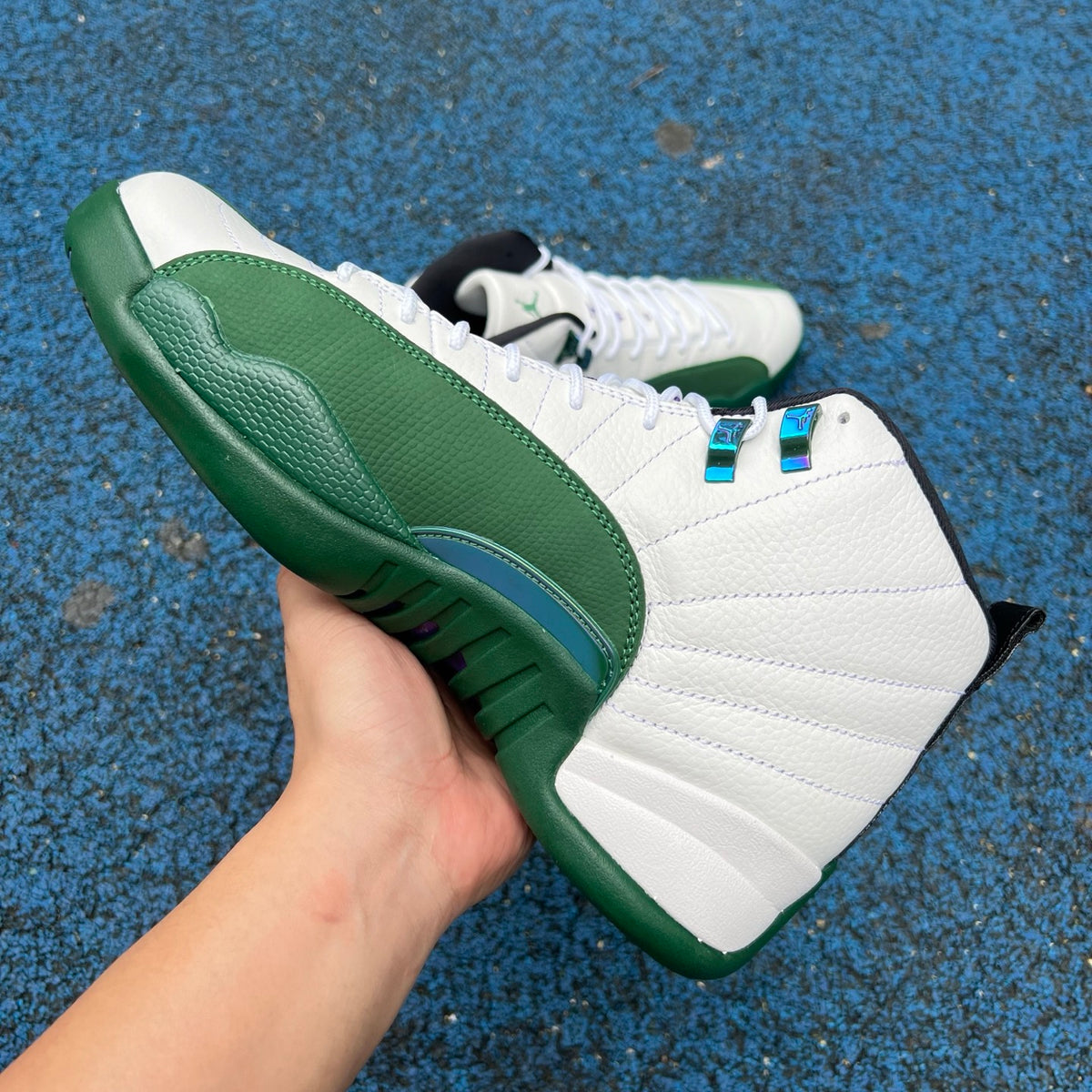 Air Jordan 12 Retro Bucks Gorge Green CT8013-103
