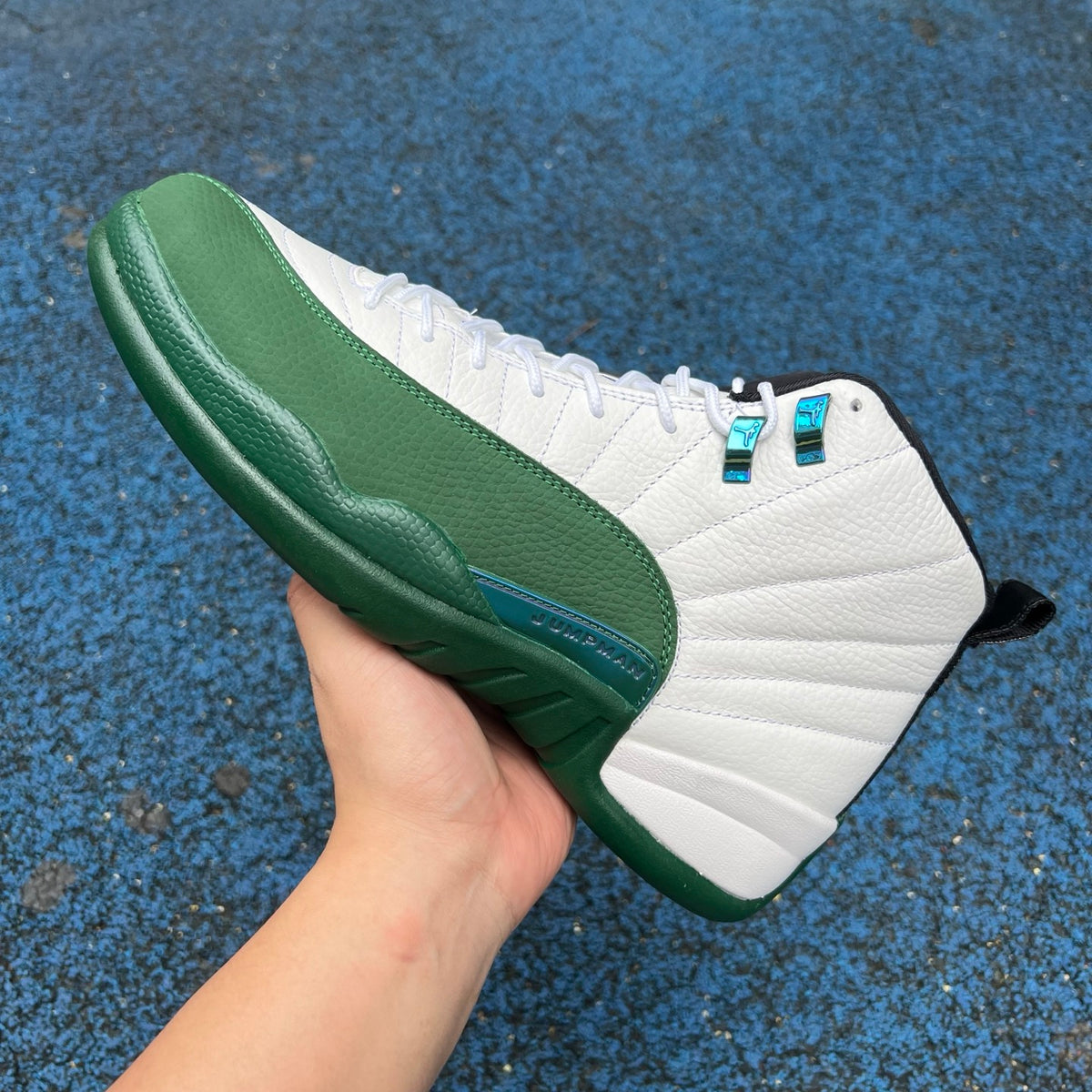 Air Jordan 12 Retro Bucks Gorge Green CT8013-103