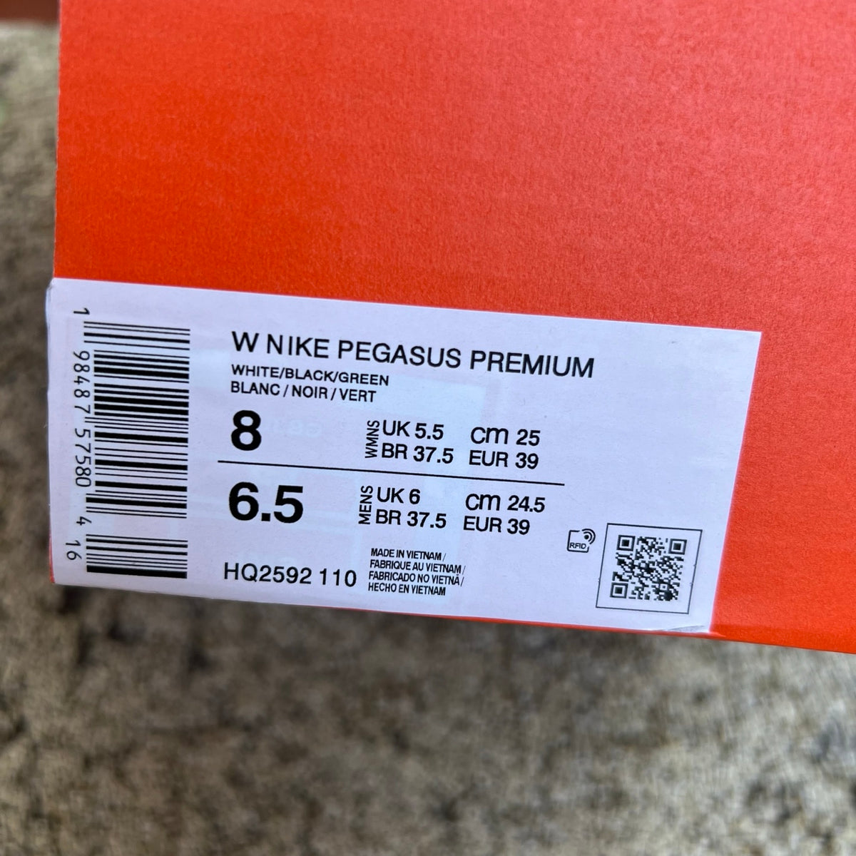 Nike Air Zoom Pegasus Premium running shoes in Seahawks-themed colorway, featuring Nike x Jordan branding and sporty design