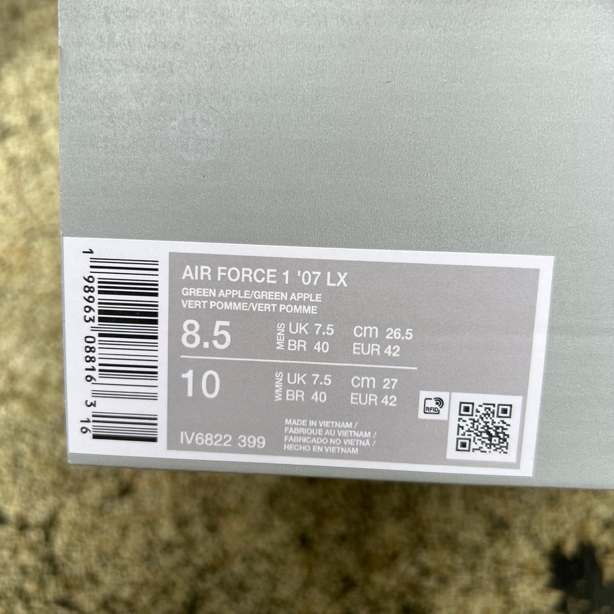 Nike Air Force 1 Low LX Icon Green Apple IV6822-399