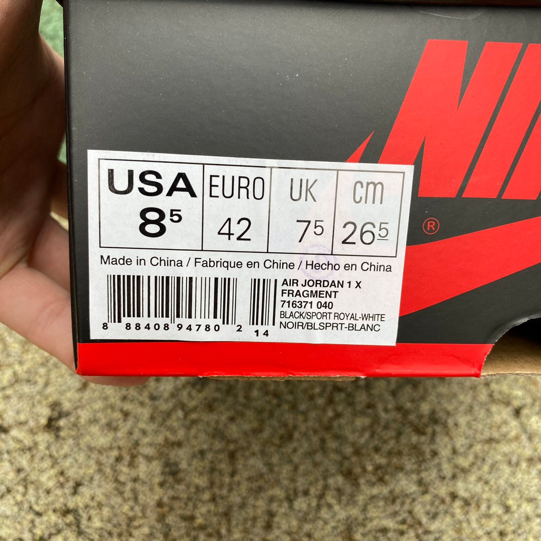 Nike Air Jordan 1 Retro High Fragment 716371-040