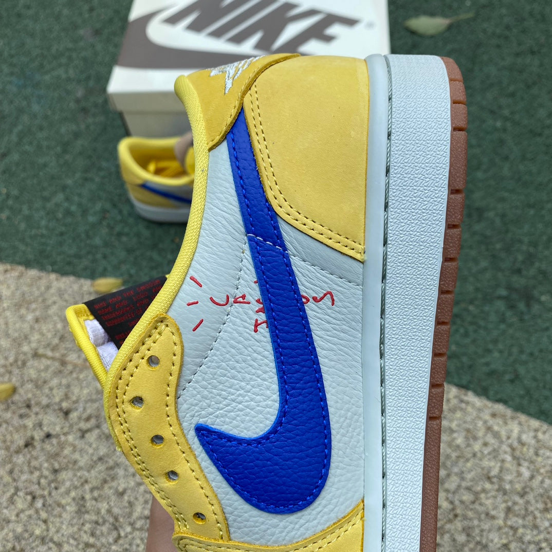 Nike Air Jordan 1 Retro Low OG SP Travis Scott Canary (Women's) DZ4137-700