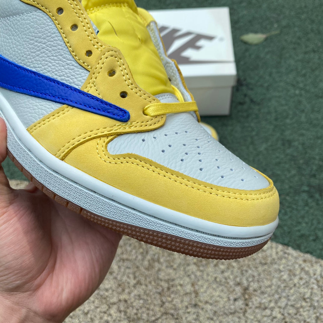 Nike Air Jordan 1 Retro Low OG SP Travis Scott Canary (Women's) DZ4137-700