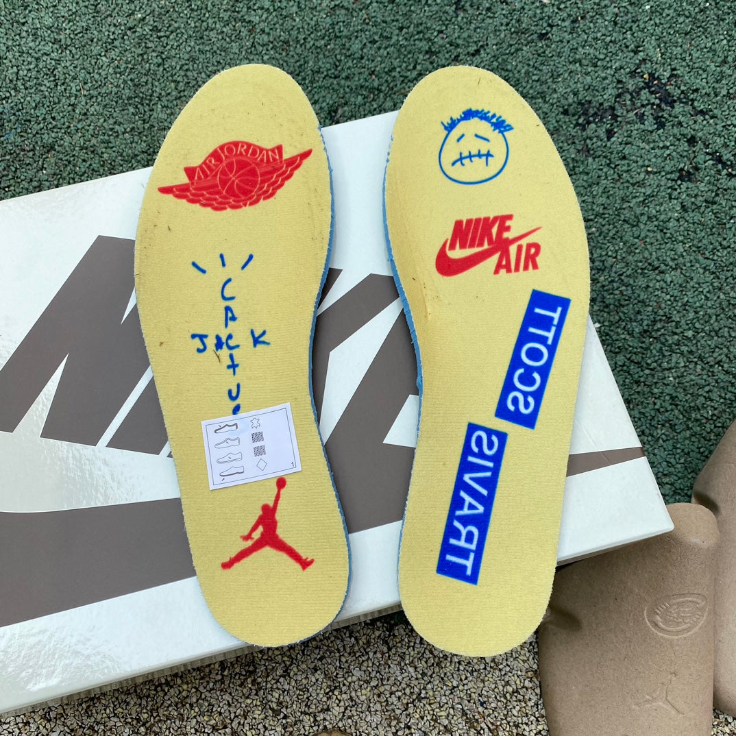 Nike Air Jordan 1 Retro Low OG SP Travis Scott Canary (Women's) DZ4137-700