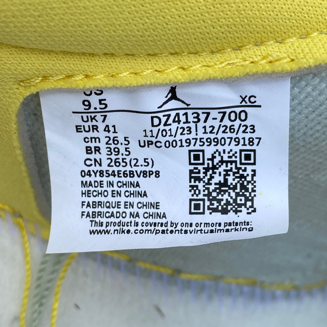 Nike Air Jordan 1 Retro Low OG SP Travis Scott Canary (Women's) DZ4137-700