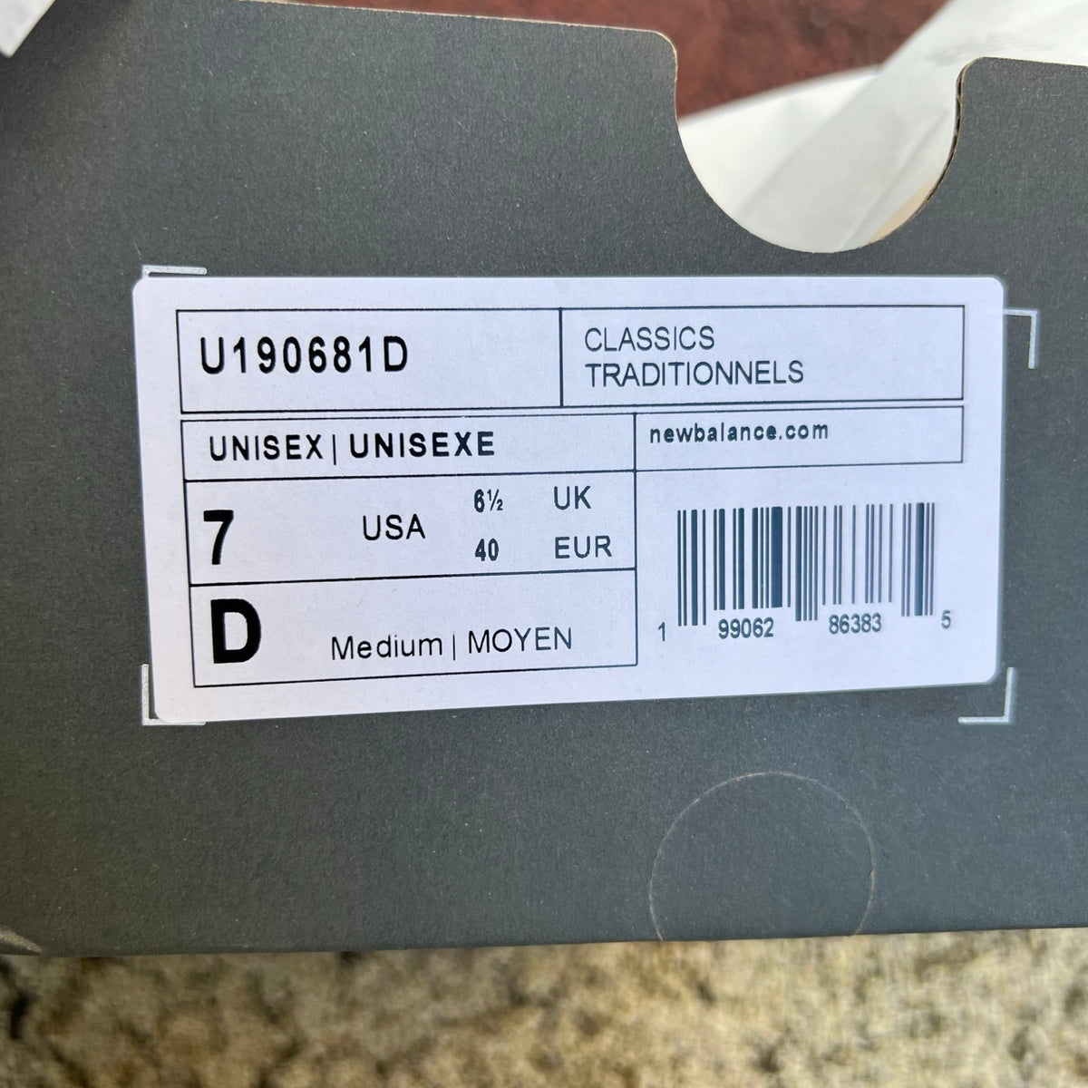New Balance 1906N U190681D
