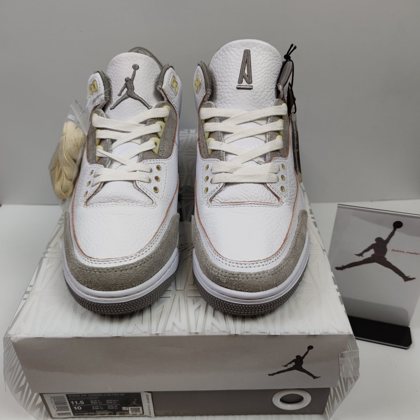 A Ma Maniére x Air Jordan 3 Retro SP "Medium Grey" DH3434-110 - Nike x Jordan