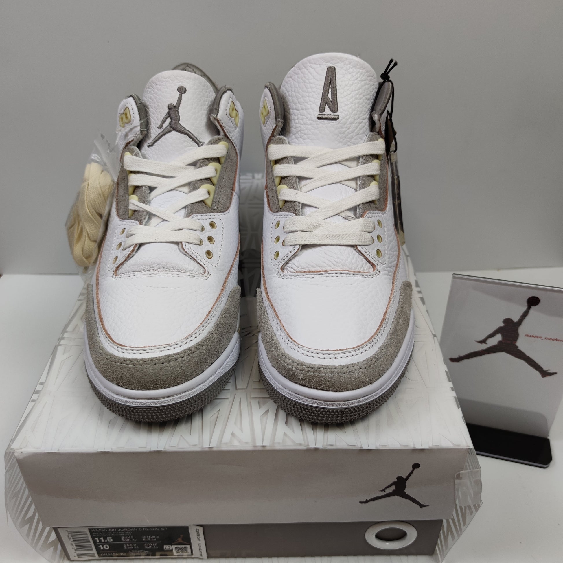 A Ma Maniére x Air Jordan 3 Retro SP "Medium Grey" DH3434-110 - Nike x Jordan