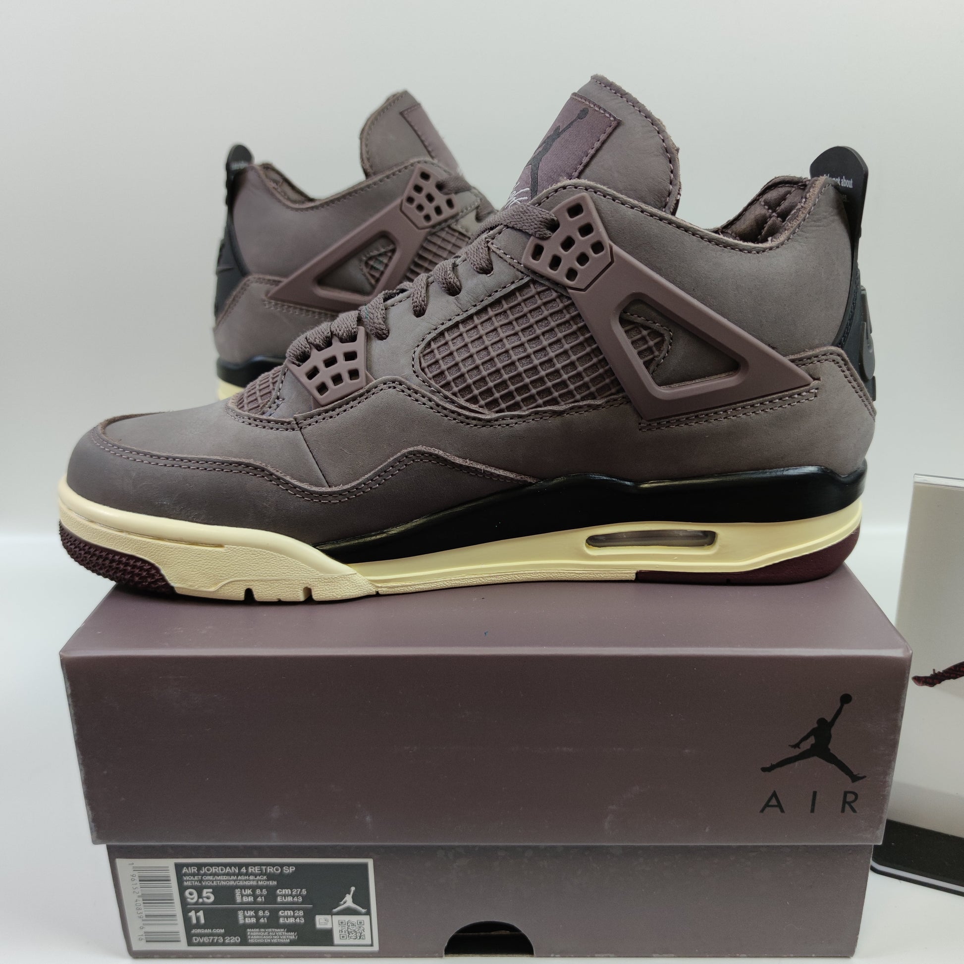 A Ma Maniére x Air Jordan 4 Retro "Violet Ore" DV6773-220 - Fashion Sneaker1818