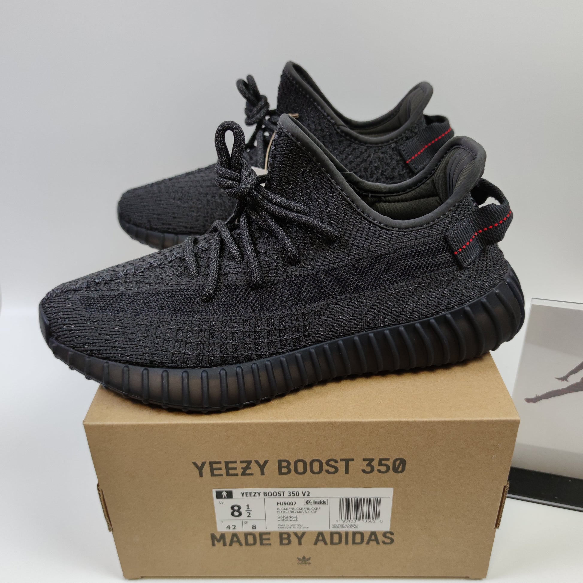 Adidas Originals Yeezy Boost 350 V2 Black FU9007 - Nike x Jordan
