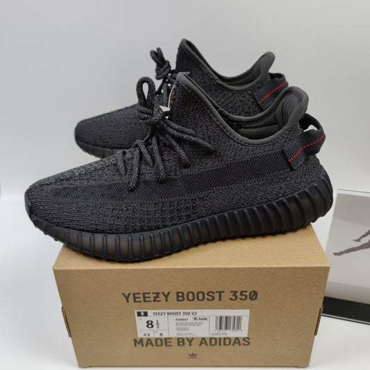 Adidas Originals Yeezy Boost 350 V2 Black FU9007 - Nike x Jordan