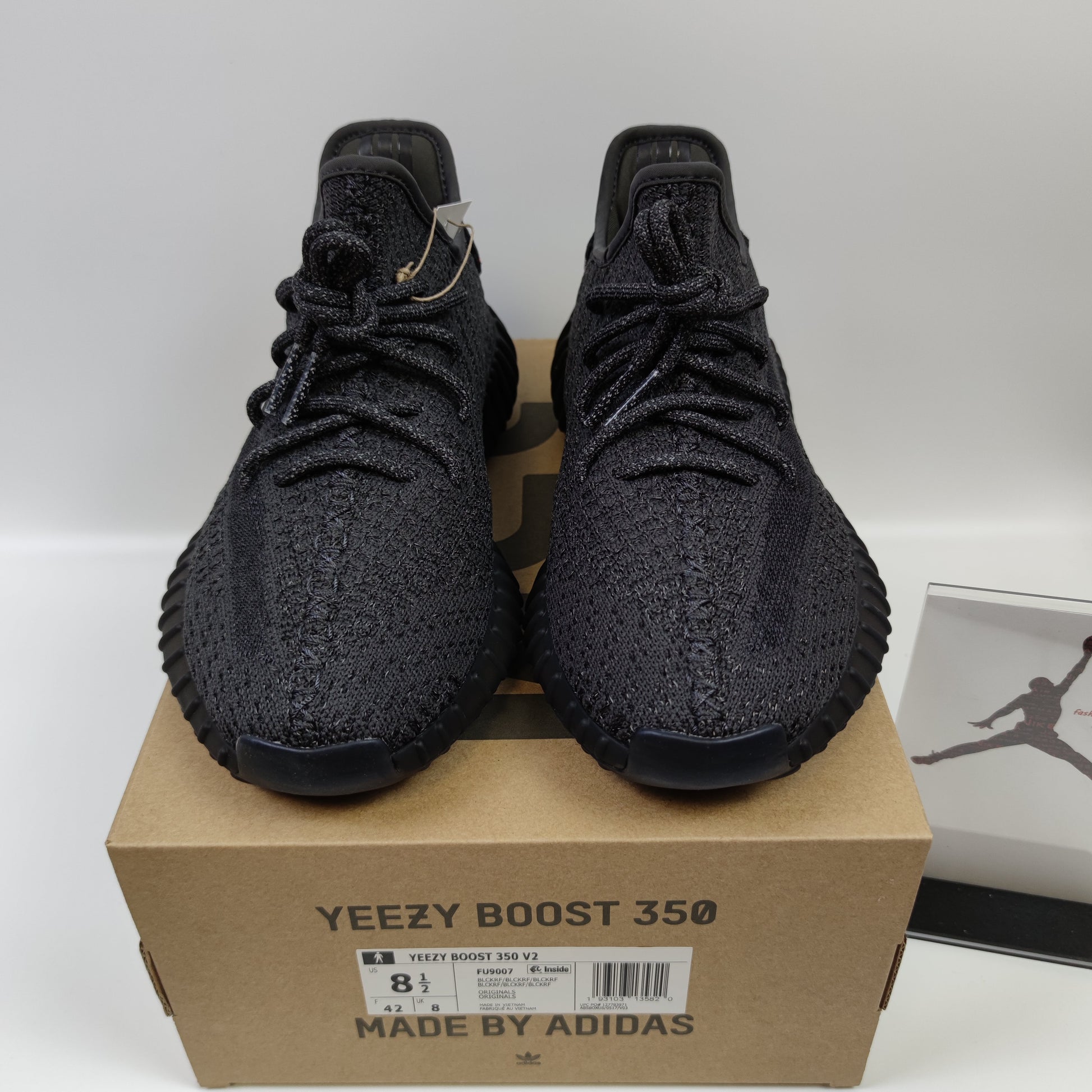 Adidas Originals Yeezy Boost 350 V2 Black FU9007 - Nike x Jordan