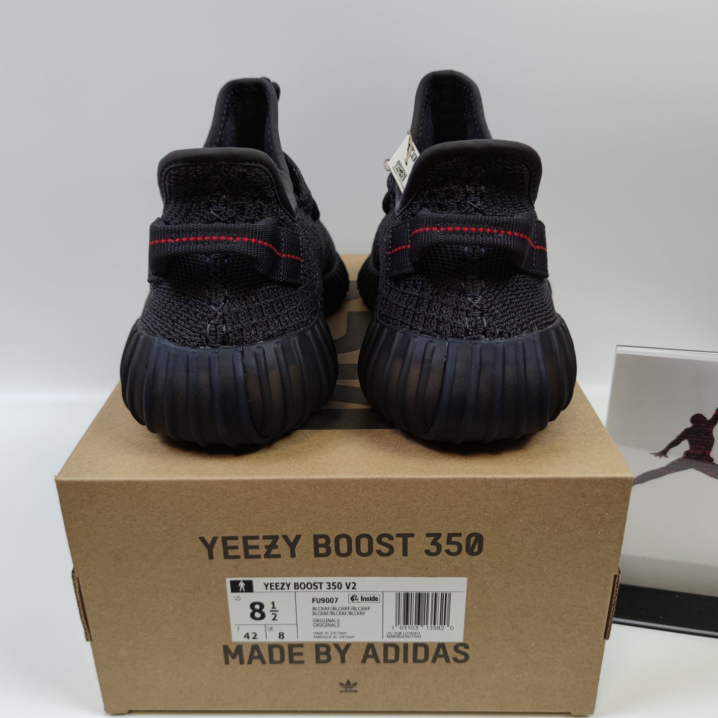 Adidas Originals Yeezy Boost 350 V2 Black FU9007 - Nike x Jordan