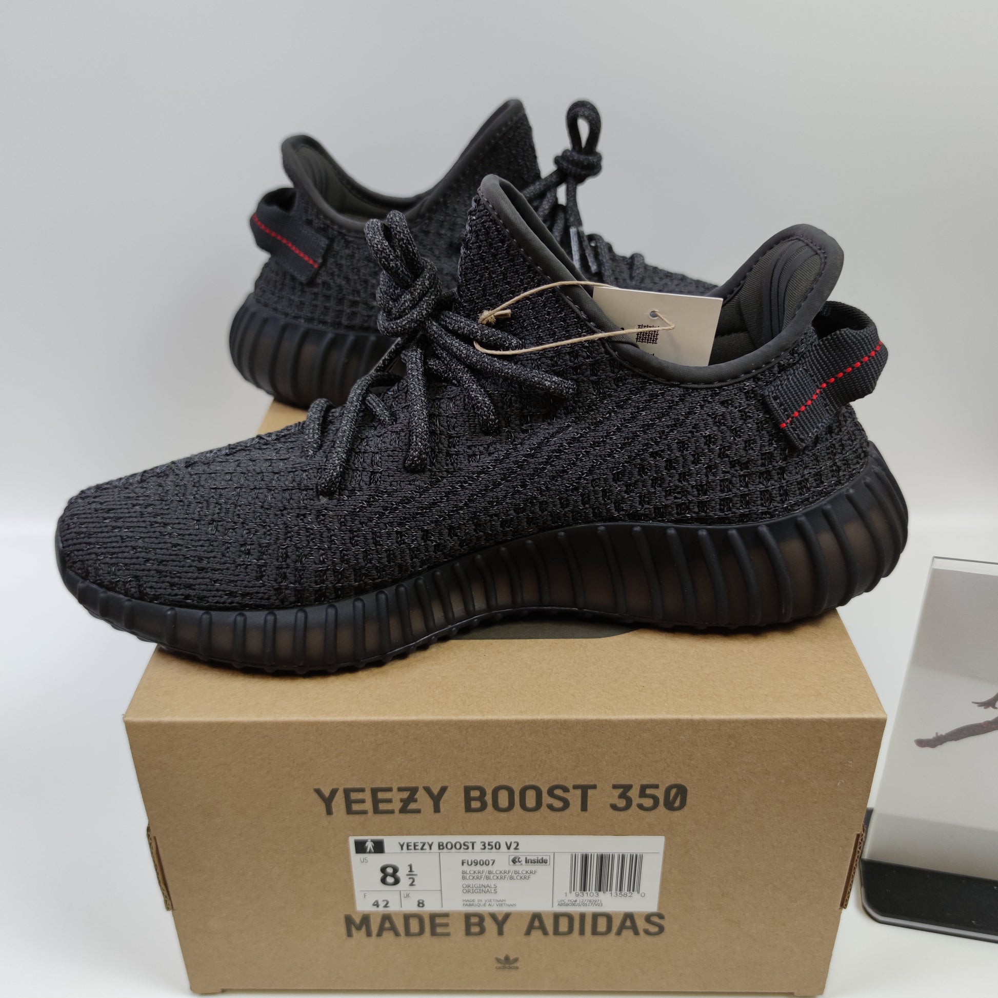 Adidas Originals Yeezy Boost 350 V2 Black FU9007 - Nike x Jordan