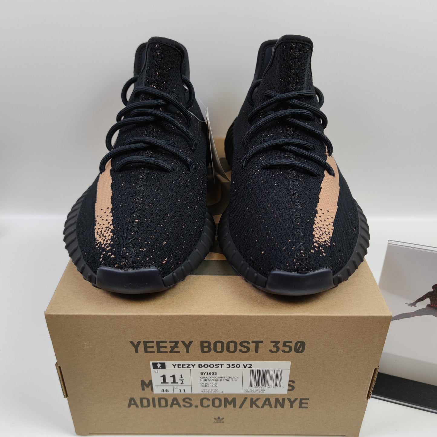 Adidas Originals Yeezy Boost 350 V2 "Core Black Copper" BY1605 - Nike x Jordan
