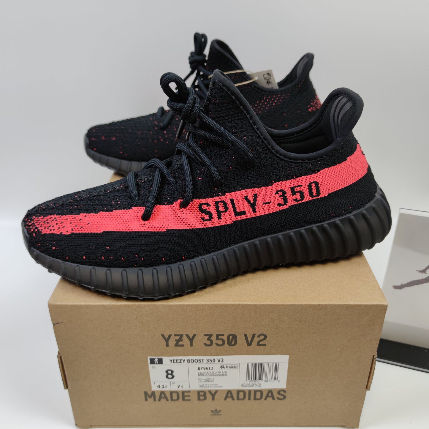 Adidas Originals Yeezy Boost 350 V2 Core Black Red BY9612-2022 - Nike x Jordan