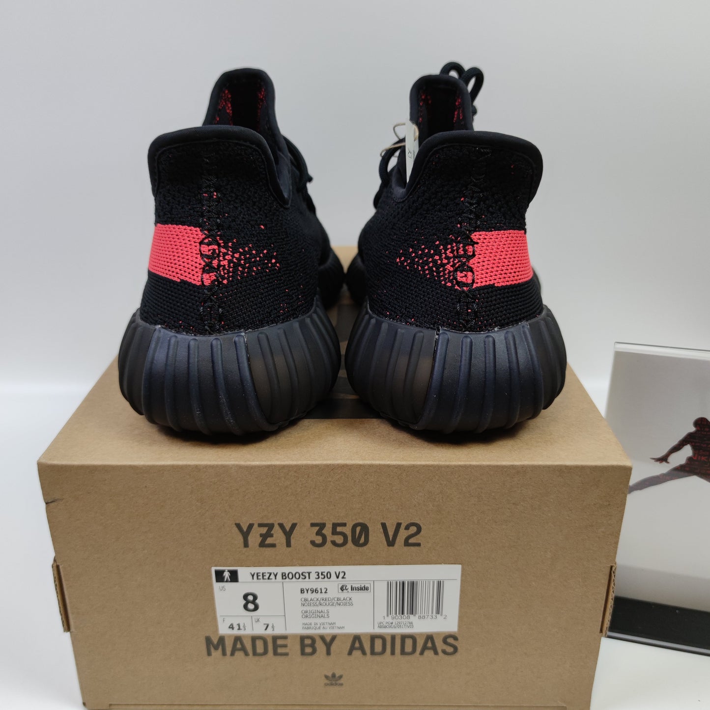 Adidas Originals Yeezy Boost 350 V2 Core Black Red BY9612-2022 - Nike x Jordan